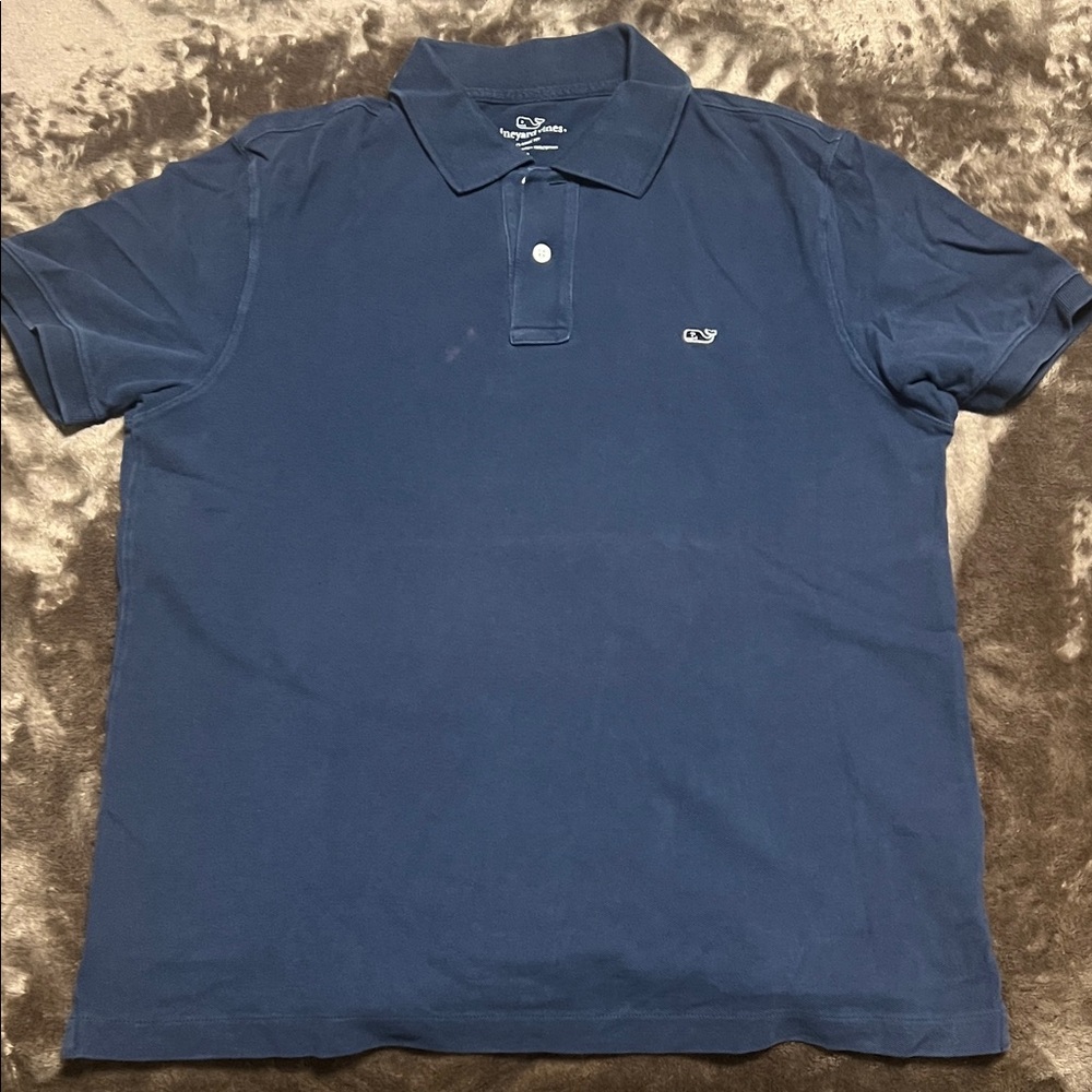 Vineyard Vines Classic Navy Polo Shirt